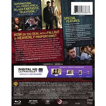 Supernatural: Season 9 [Blu-ray]