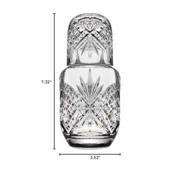 Godinger Bedside Night Carafe for Elegant Home Use