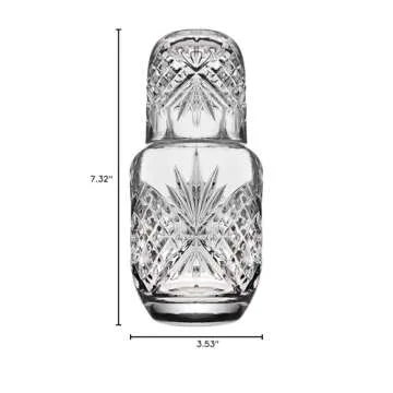 Godinger Bedside Night Carafe for Elegant Home Use