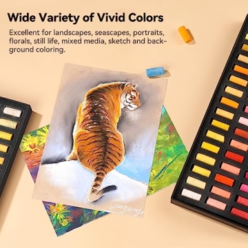 Paul Rubens Handmade Soft Pastels - 96 Colors for All Artists