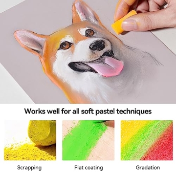 Paul Rubens Handmade Soft Pastels - 96 Colors for All Artists