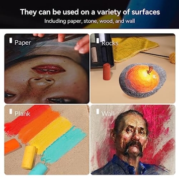 Paul Rubens Handmade Soft Pastels - 96 Colors for All Artists