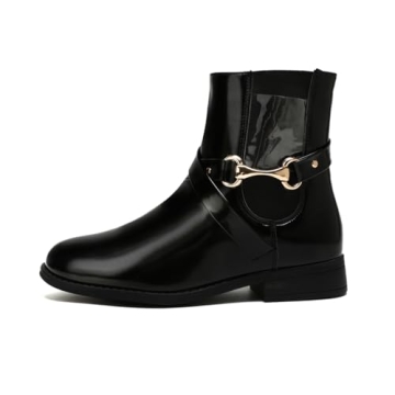 UJKOO Girls Waterproof Winter Boots Warm Ankle Shoes