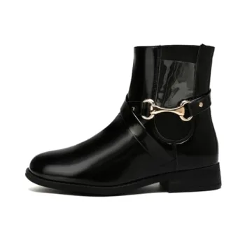 UJKOO Girls Waterproof Winter Boots Warm Ankle Shoes