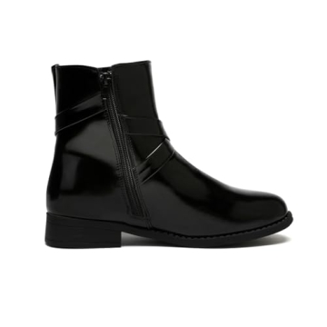 UJKOO Girls Waterproof Winter Boots Warm Ankle Shoes