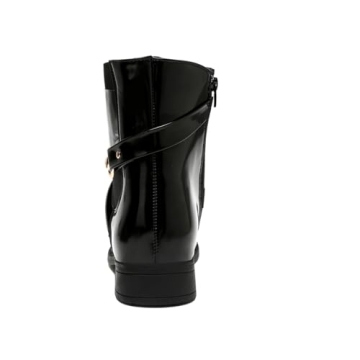 UJKOO Girls Waterproof Winter Boots Warm Ankle Shoes