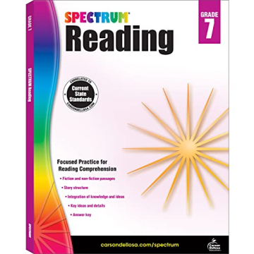Spectrum Reading Comprehension Workbook for Grade 7
