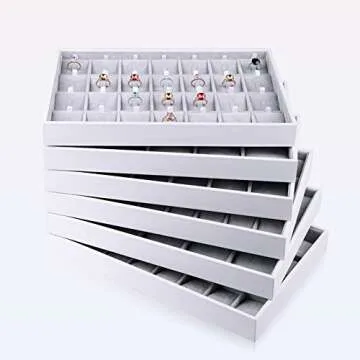 Oirlv Velvet Jewelry Organizer for Necklaces and Pendants