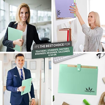 Accordion Folder Organizer with 5 Expandable Pockets