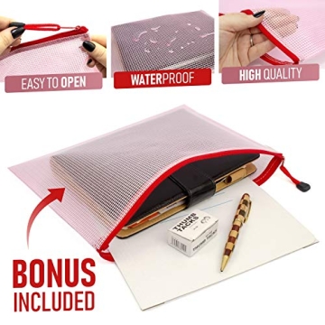 Accordion Folder Organizer with 5 Expandable Pockets