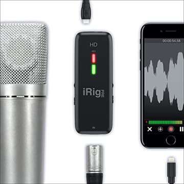 IK Multimedia iRig Pre HD Portable Class-A Mic Preamp