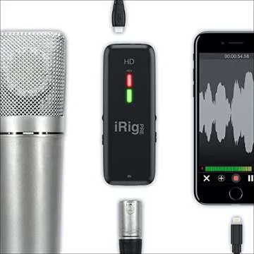 IK Multimedia iRig Pre HD Portable Class-A Mic Preamp