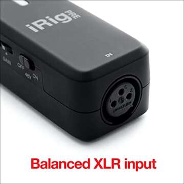 IK Multimedia iRig Pre HD Portable Class-A Mic Preamp