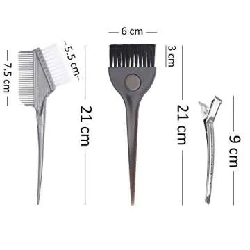 Kare & Kind Hair Coloring Kit - 9 Pcs Set for All Styles