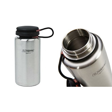 Nalgene 38 oz Stainless Steel Water Bottle for Adventurers