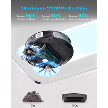 CLOBOT Robot Vacuum Cleaner with Smart Navigation and Alexa