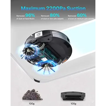 CLOBOT Robot Vacuum Cleaner with Smart Navigation and Alexa