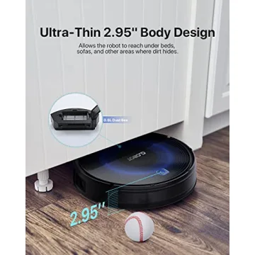 CLOBOT Robot Vacuum Cleaner with Smart Navigation and Alexa