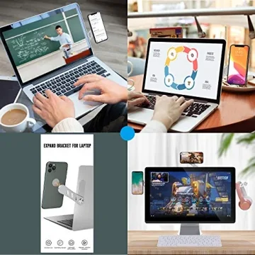 DK177 Magnetic Phone Holder for Laptops and Monitors