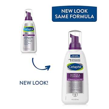 Cetaphil PRO DermaControl Foam Wash 8 oz - Shine Control Foam