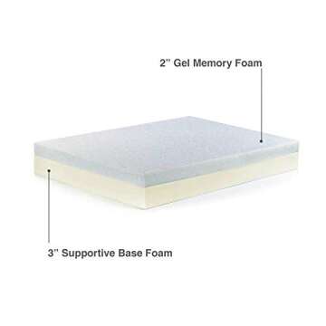 eLuxurySupply Dog Bed - Orthopedic Memory Foam Pet Bed for Dogs & Cats - Waterproof Canvas Cover Featuring LiveSmart Technology - Assembled in The USA - Small, Medium & Large Size