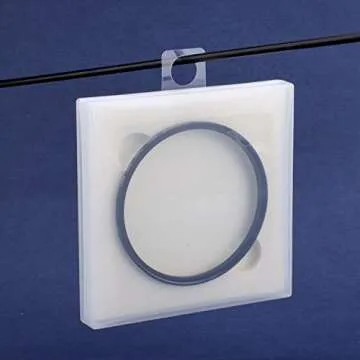 AIEX Hang Tabs - 300 Clear Sticky Display Tags for Sale