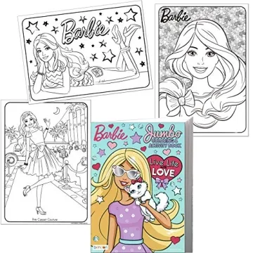 Lazy Days Barbie Coloring & Activity Book for Kids