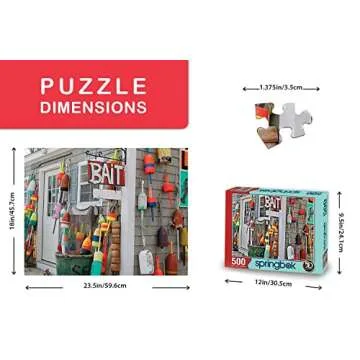 Springbok 500 Piece Jigsaw Puzzle Oh Buoy! Multi Fun