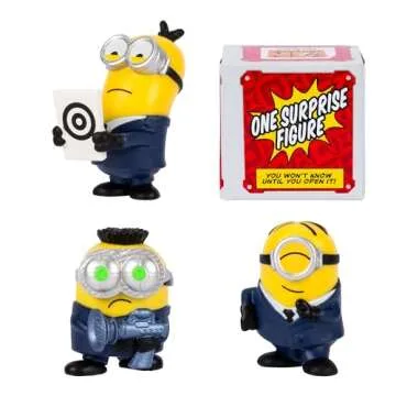 Minions Despicable Me 4 Pack with Surprise Figure