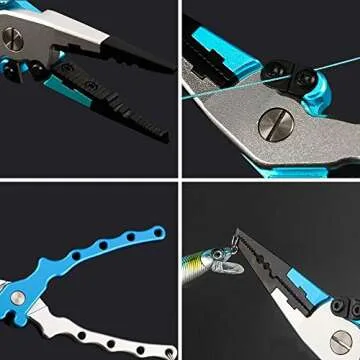 Lix&Rix Aluminum Fishing Tool Kit for Anglers and Outdoors