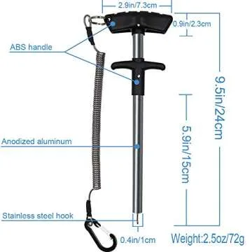 Lix&Rix Aluminum Fishing Tool Kit for Anglers and Outdoors