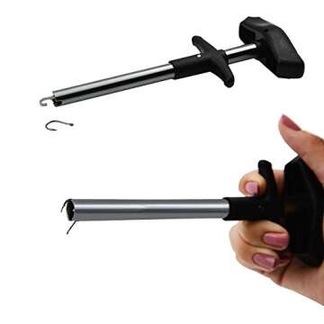 Lix&Rix Aluminum Fishing Pliers Saltwater for Split Ring Fish Line Hook Remover Tool Kit