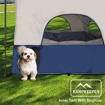 KAMPKEEPER Camping Inner Tent for 10'x10' Canopy, Blue