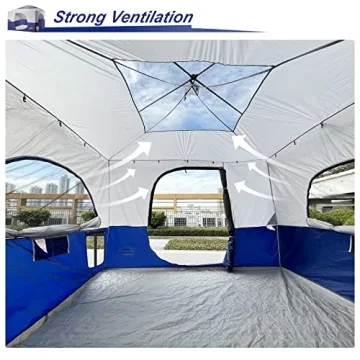 KAMPKEEPER Camping Inner Tent for 10'x10' Canopy, Blue