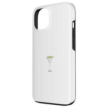 Funny Martini Lover Glass iPhone 13 Case for Cocktail Lovers