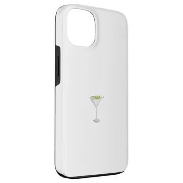 Funny Martini Lover Glass iPhone 13 Case for Cocktail Lovers