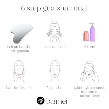 BAIMEI Gua Sha Tool for Ultimate Facial Sculpting