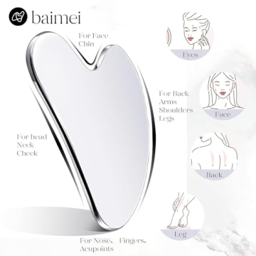 BAIMEI Gua Sha Tool for Ultimate Facial Sculpting