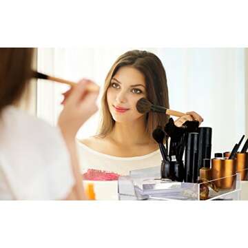 Stylish Daisi Acrylic Makeup & Jewelry Organizer - 5 Tiers