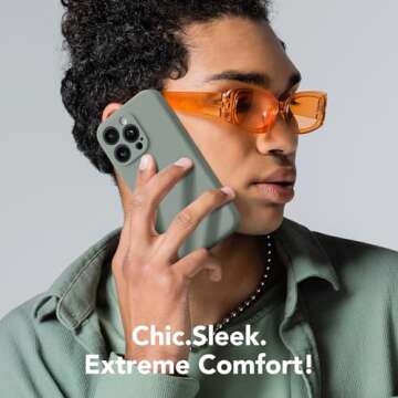 SuydanBox Magnetic Case for iPhone 15 Pro with Screen Protector