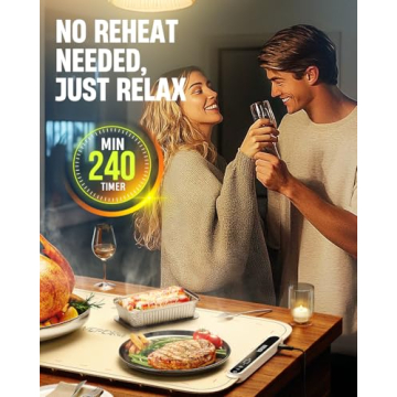 VEPOKA Food Warming Mat - Keep Food Warm at Parties