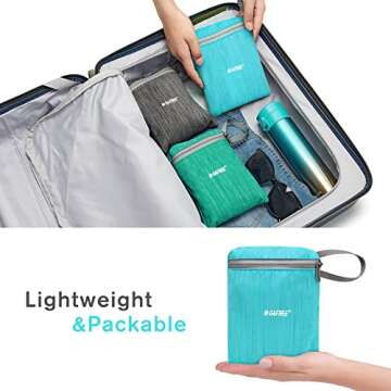 G4Free 10L/15L Lightweight Packable Hiking Backpack