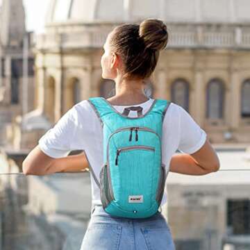 G4Free 10L/15L Lightweight Packable Hiking Backpack