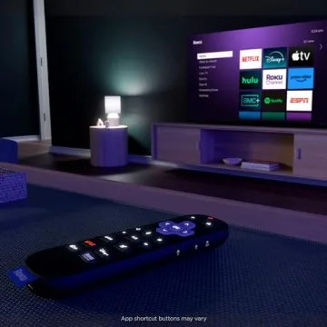 Roku Voice Remote Pro | Hands-Free Rechargeable Remote