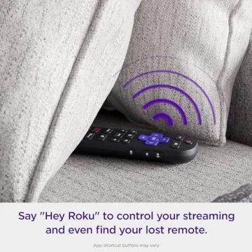 Roku Voice Remote Pro | Hands-Free Rechargeable Remote
