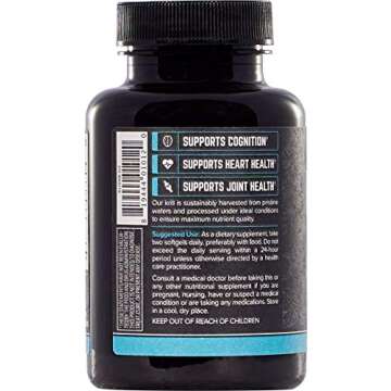 ONNIT Antarctic Krill Oil Softgels - Omega-3 Support