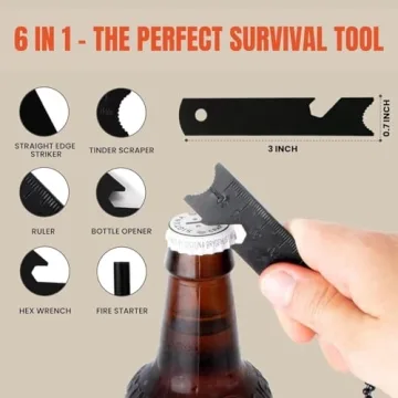 Friendly Swede Ferro Rod Fire Starter for Camping and Survival