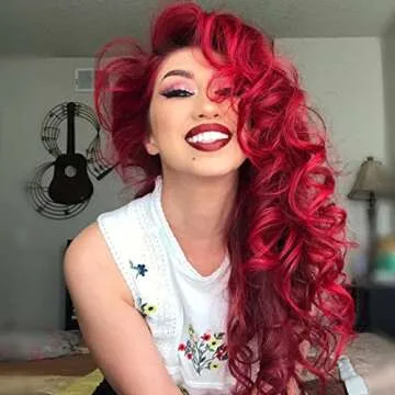 MANIC PANIC Vampire Red Semi Permanent Hair Color - Cruelty Free, Vegan Classic Dark Red Hair Dye - Safe to Create & Mix Custom Shades (4oz)