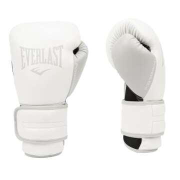 Everlast PowerLock2 Training Glove 12Oz (White/Grey)