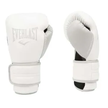 Everlast PowerLock2 Training Glove 12Oz (White/Grey)
